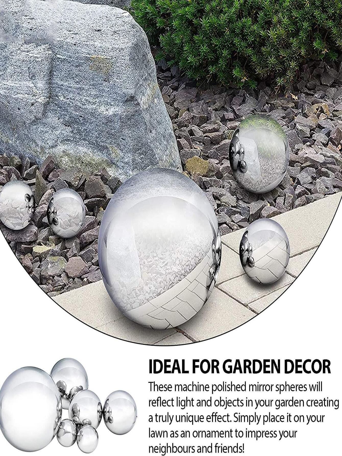 Garden Gazing Balls Stainless Steel Mirror Polished Temu New Zealand