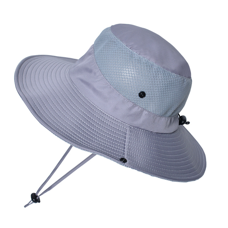 Outdoor Bucket Hat Wide Brim UV Protection Sun Hat Light Weight Adjustable  Fisherman Hat Fishing Cycling Climbing Sportswear for Women Men