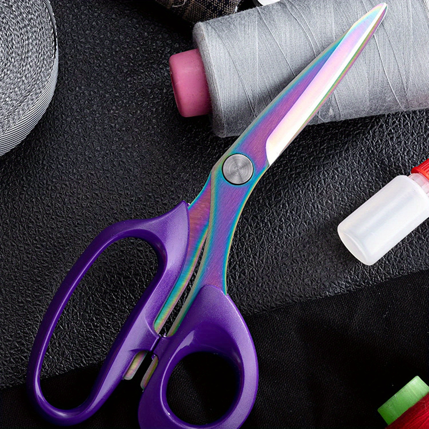 Extra Sharp Sewing Scissors Heavy Duty Titanium Coating - Temu