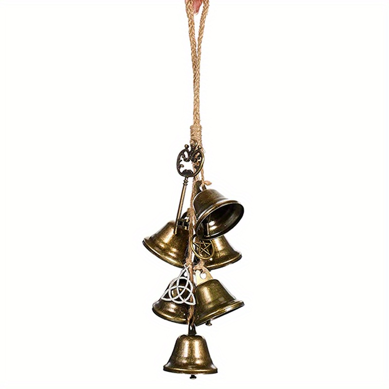 Witches Bells, Door Protection Charm, Magic Witchy Things Decorations, Boho  Wind Chimes Hanging Ornaments, Door Bells Protection Charm For Porch, Gard