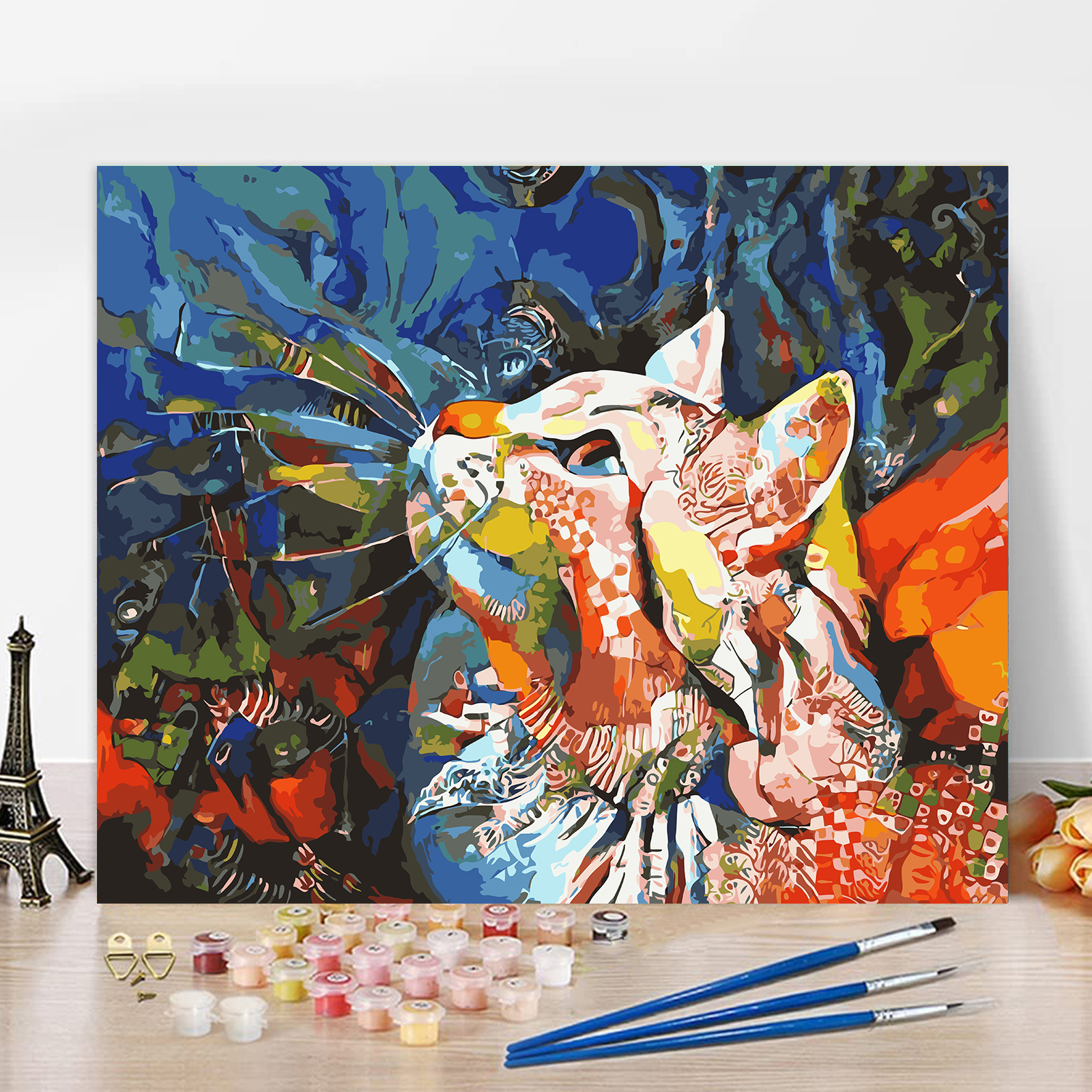 Paint By Numbers Acrylic Painting Set