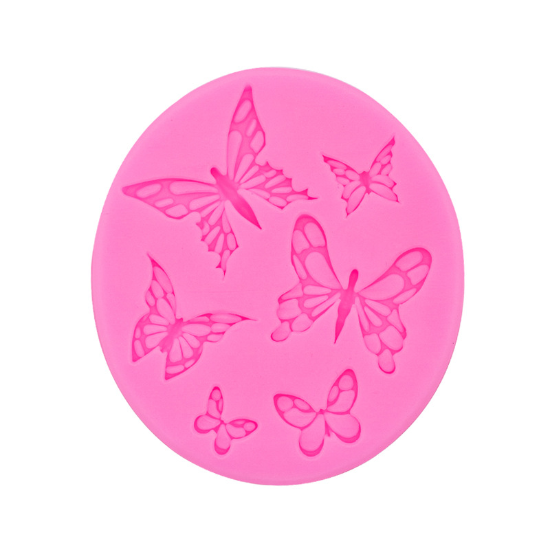 Assorted Butterflies Silicone Mold