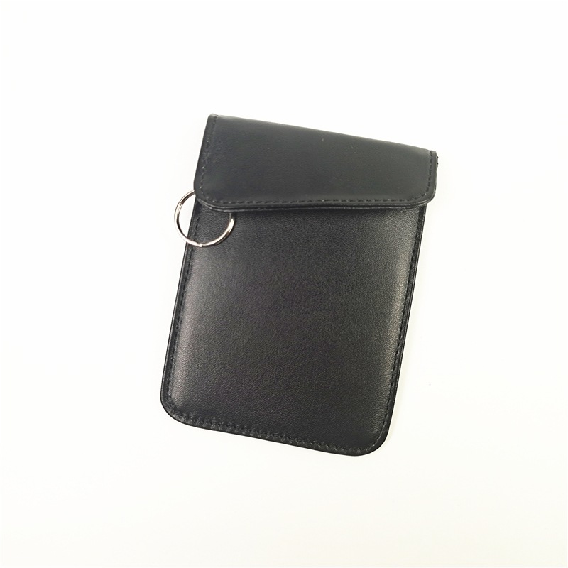 Leather Faraday Bag For Phones And Car Keys, Rfid Signal Shielding Bag, Cell  Phone Privacy Protection And Key Fob - Temu