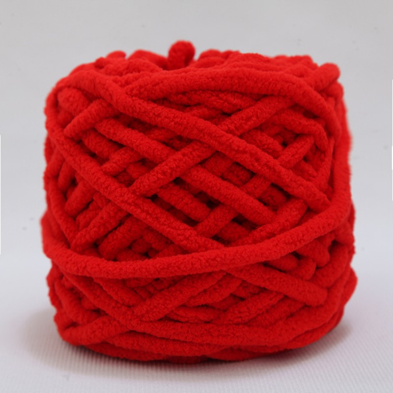  TEHAUX Yarn for Crocheting Clearance Chunky Yarn for Crocheting  Blanket Yarn Cotton Yarn Cone Cotton line Yarn for Knitting Acrylic Yarn  Knitting Yarn Cone red Baby Sweater Accessories