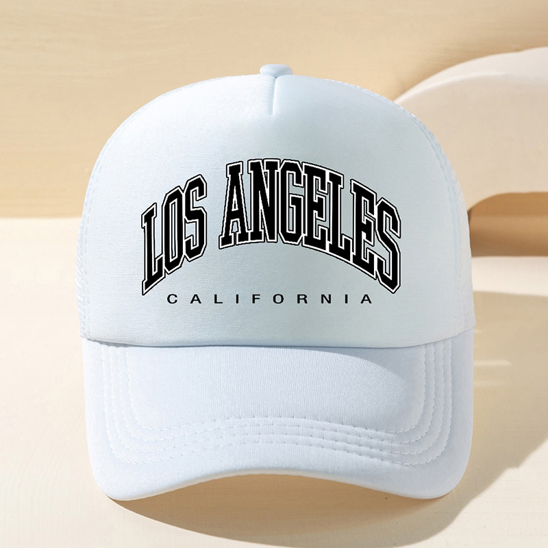 Image of Summer Sunshade Baseball Cap Breathable Mesh Peaked Cap