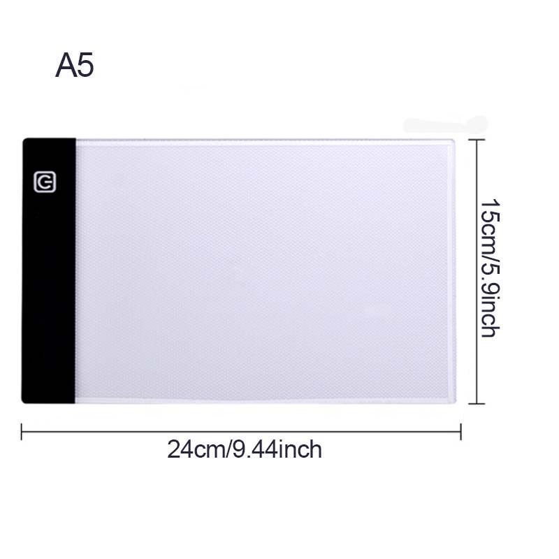 A5 Led Drawing Copy Board Kids Toy To Draw 3 Level Dimmable - Temu