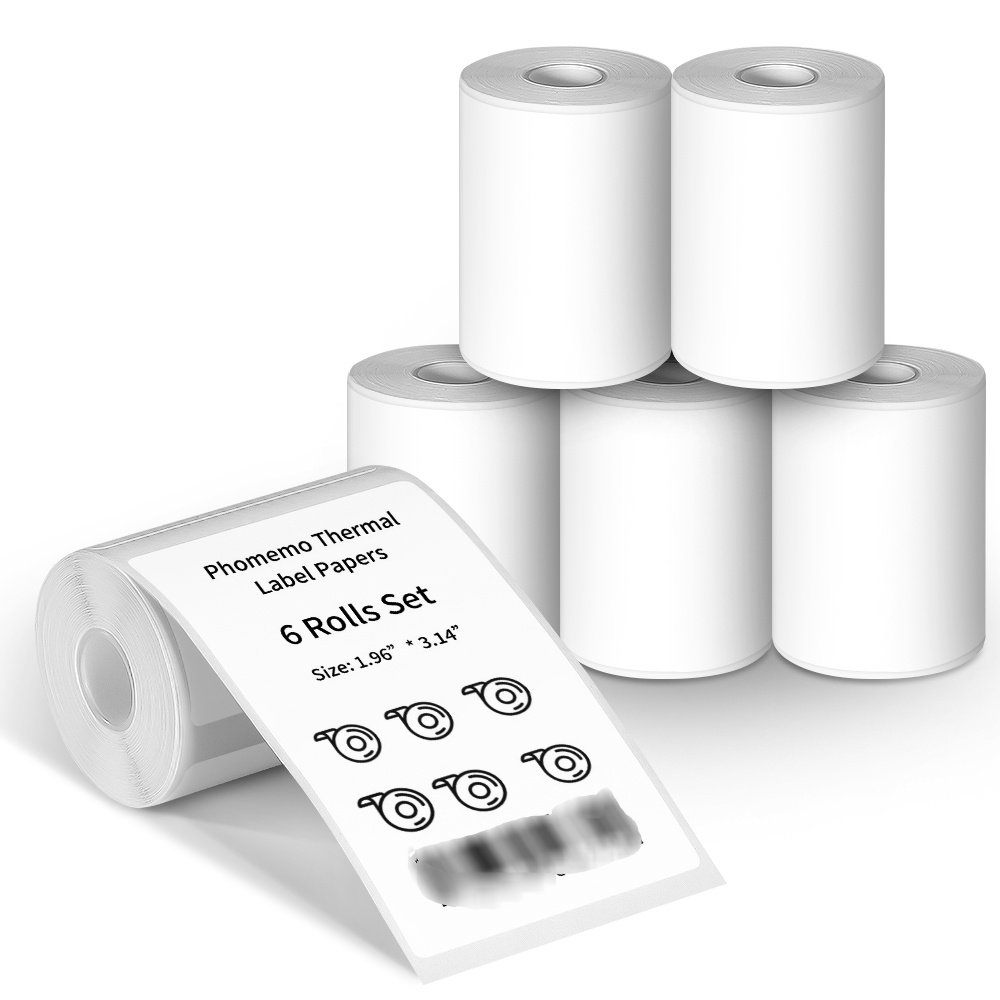 Phomemo Labels Paper For Label Printer Thermal Label Papers - Temu