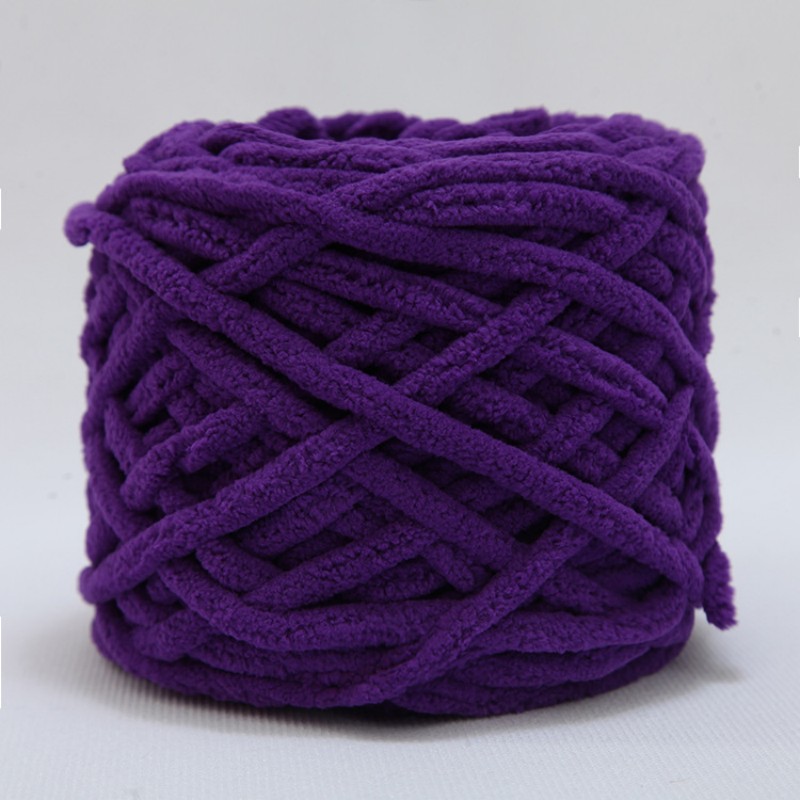  COHEALI Chunky Yarn Crochet Yarn Blanket Yarn Super Bulky Yarn  Crochet Thread for Crocheting Crochet Kit Cotton Yarn for Knitting Milk  Cotton Yarn Purple Yarn Baby Scarf White Yarn