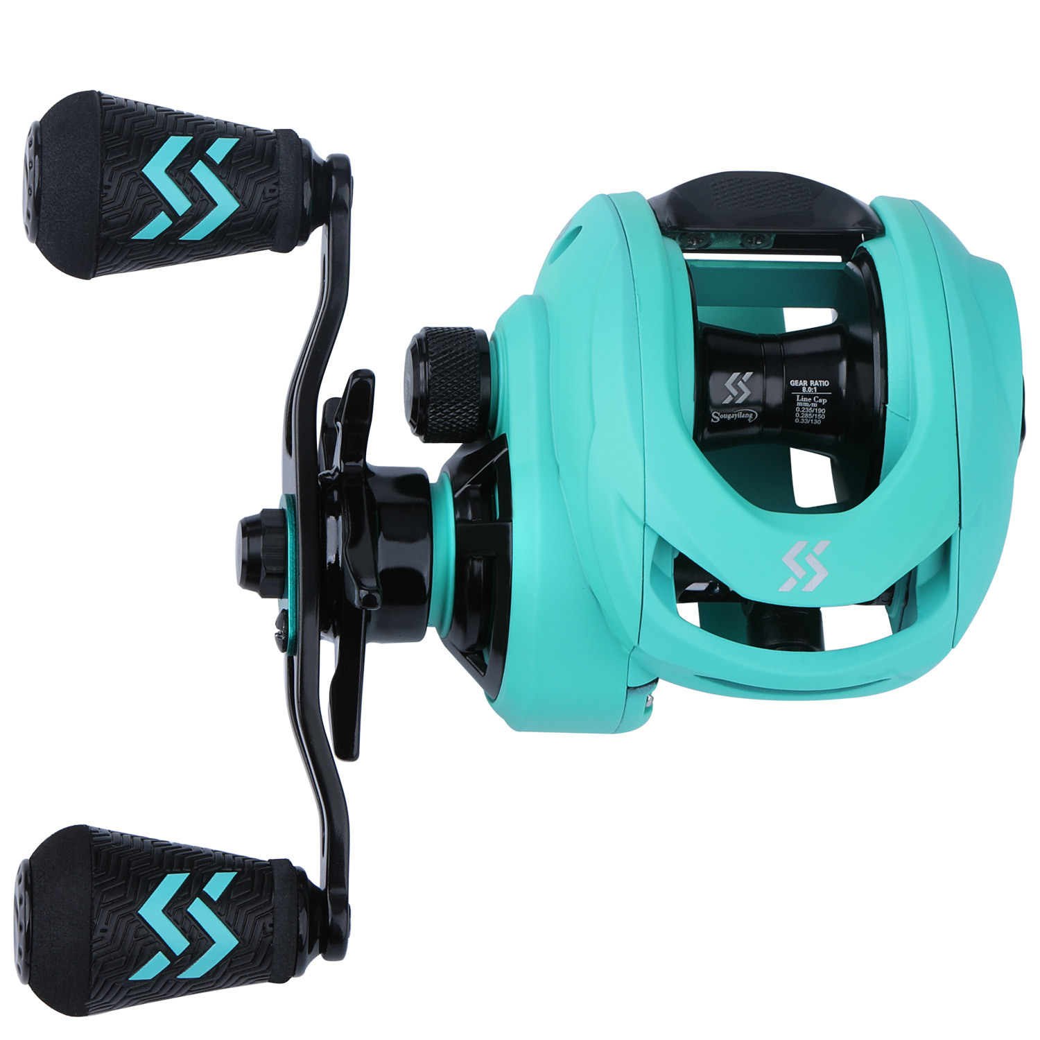 Sougayilang 9+1bb Baitcasting Fishing Reel: 8.0:1 High Speed - Temu