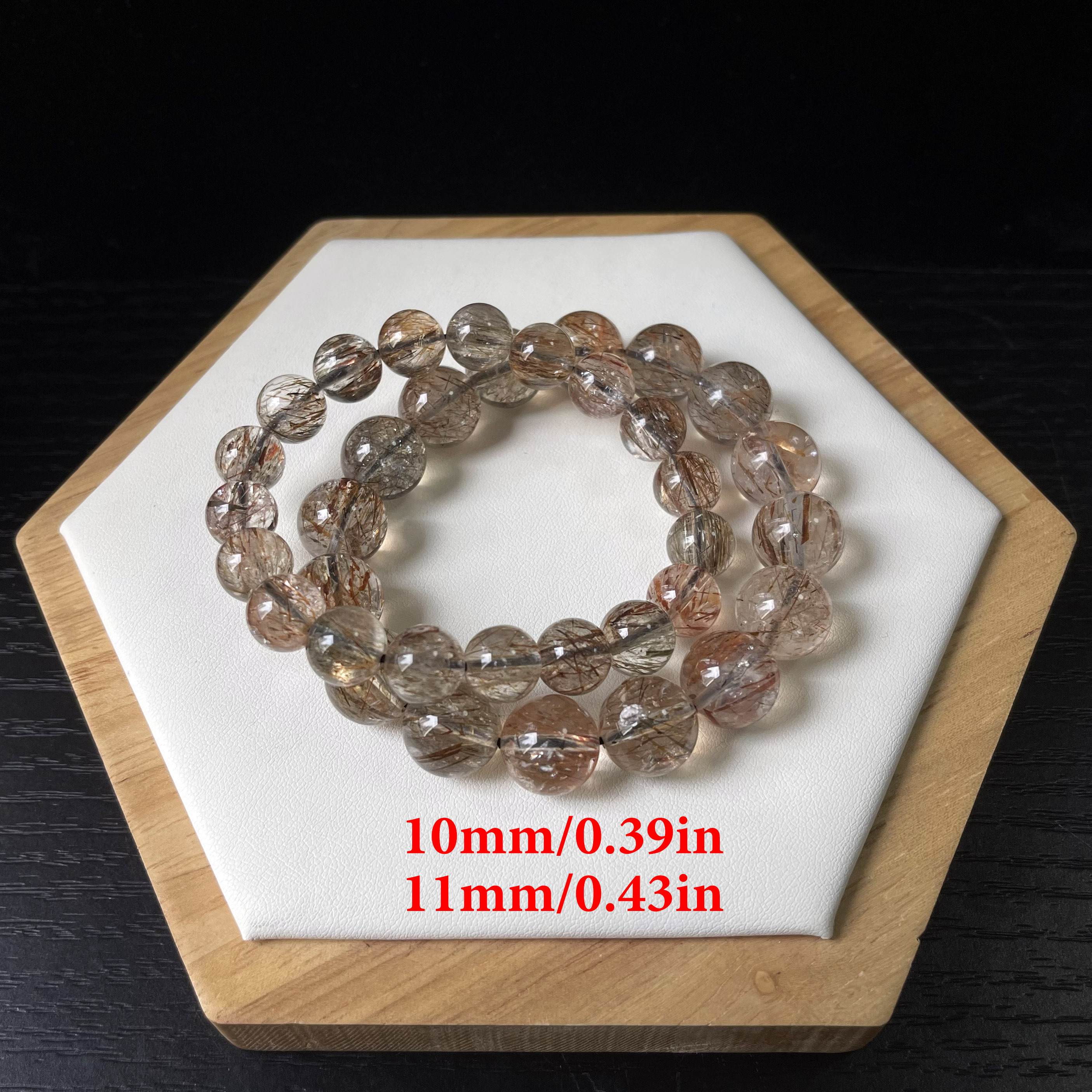 Men's Trendy Crystal Bead Bracelet, Good Luck Bracelet For Men Temu