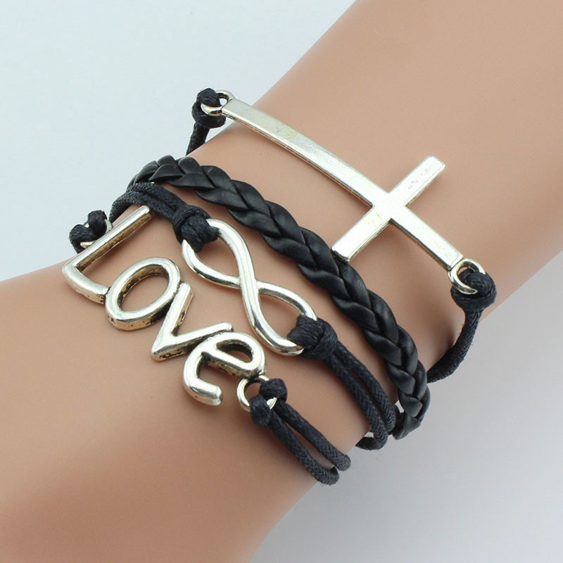 Christian Jewelry Bible Letter Bracelet Jesus Cross Bracelets Custom Length  Silicone Bangles Stainless steel Women Men Hand Belt - AliExpress