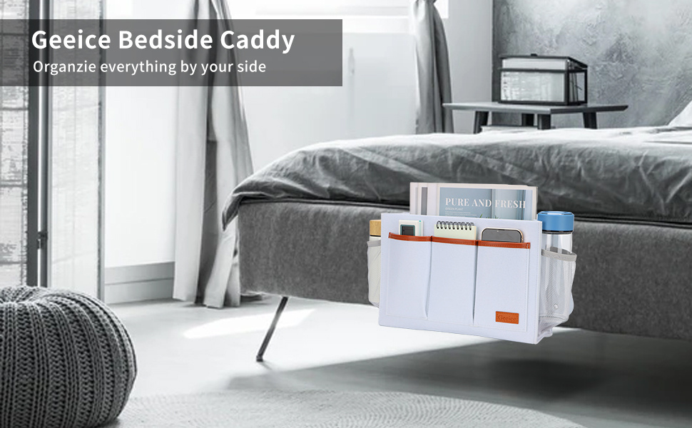 Bedside Caddy Bed Storage Hanging Organizer Sofa Armchair - Temu