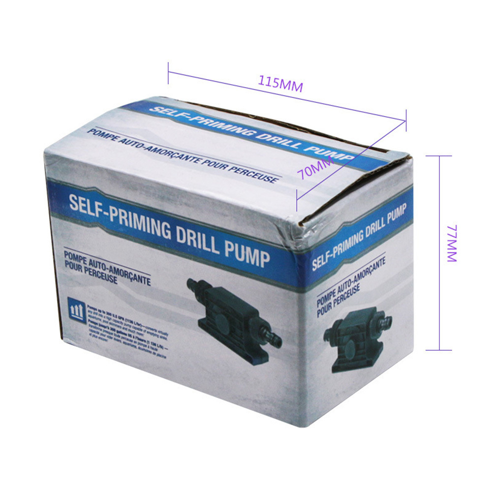 Kaufe PDTO Elektrische Bohrpumpe Tragbare Mini-Handselbstansaugende  Flüssigkeitstransferwasserpumpen