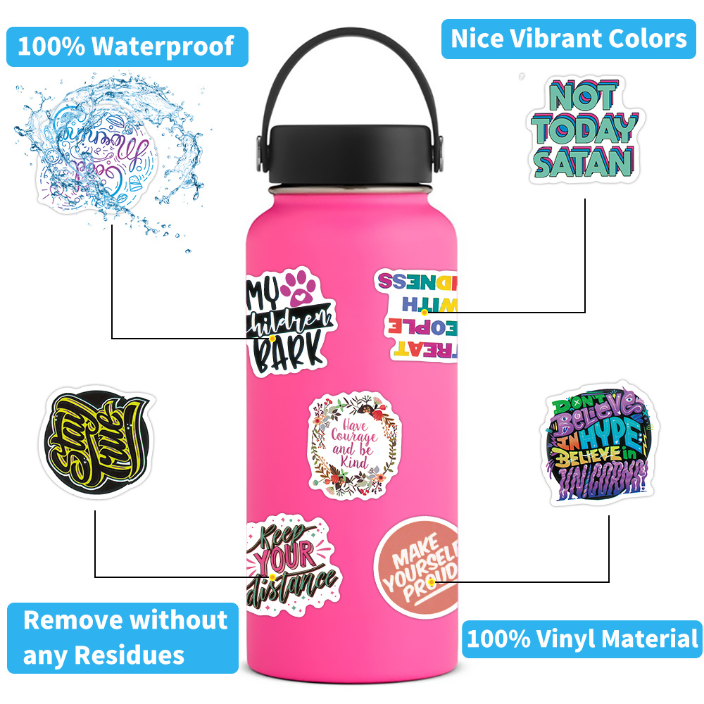 200Pcs Inspirational Stickers,Vinyl Waterproof Stickers for Laptop,Water  Bottles,Phone, Vinyl Inspirational Stickers for Teens,  Students,Teachers,Employees (Inspirational 200pcs Stickers) : :  Toys & Games