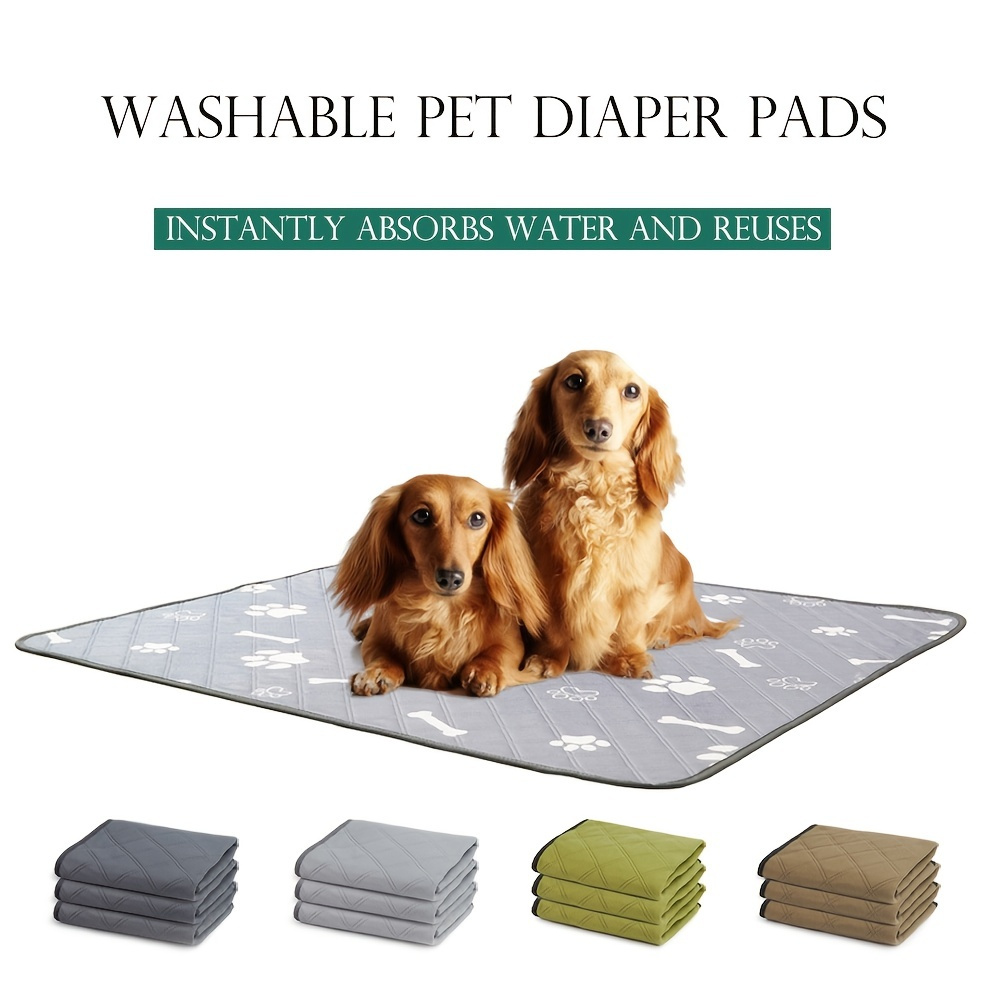 Dog Paw Print Waterproof Non-slip Reusable Cat Cat Dog Universal Summer  Diaper Pad M - Temu United Arab Emirates