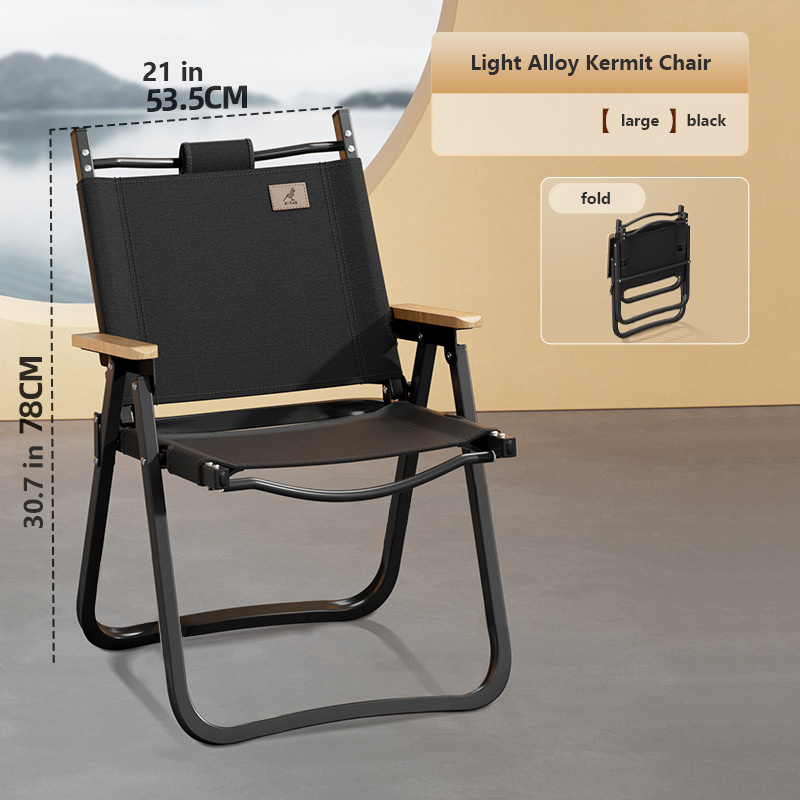 Portable Outdoor Camping Chair Folding Kermit Chair Ultra Lightweight