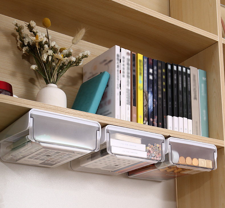 desk Drawer type Storage Box Large capacity Office desk Temu