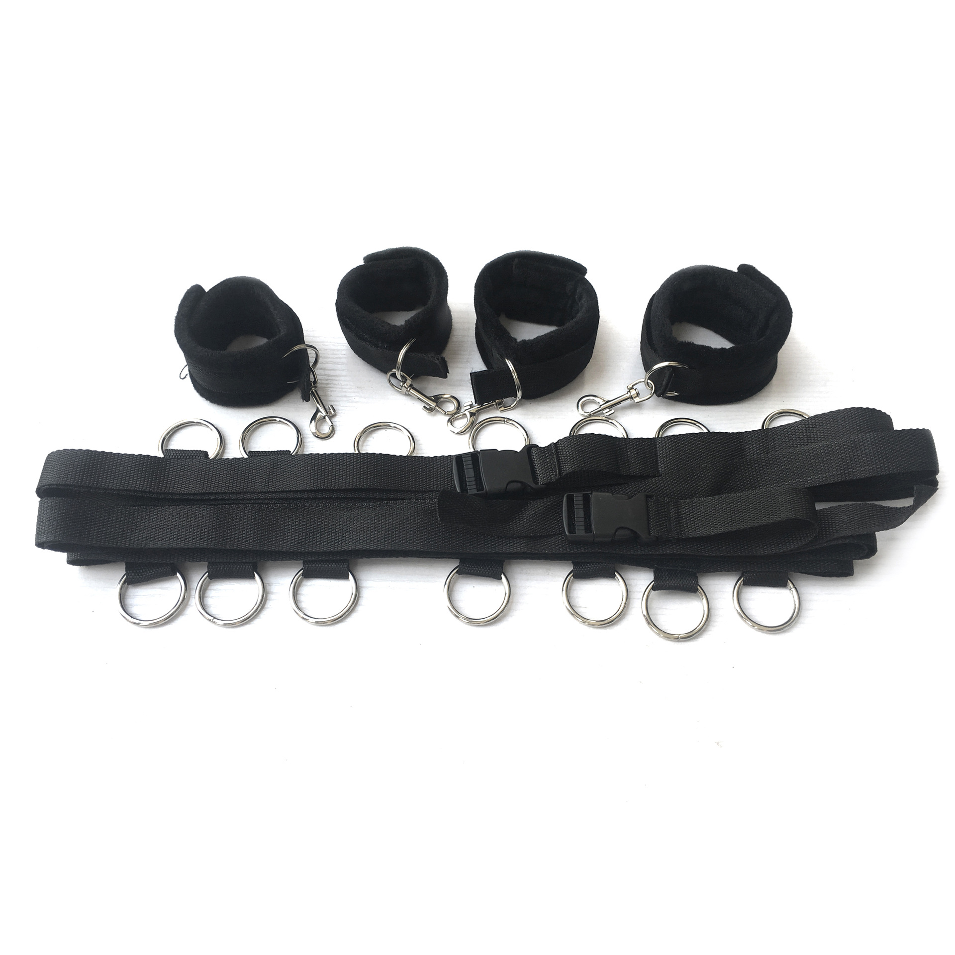 Kit Fetish BDSM ataduras y accesorios de 10 piezas – Dulce Placer, kit bdsm