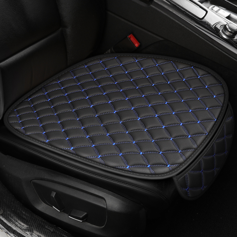 Housse de siège de voiture en cuir PU de luxe avant coussin protecteur de  tapis universel