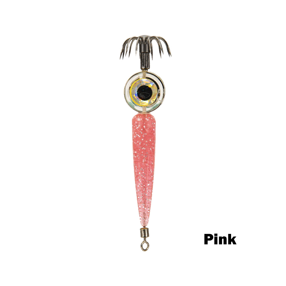 Led Fishing Lures With Squid Jig Hooks - Luminous Baits For Freshwater And  Saltwater Fishing - Temu Sweden