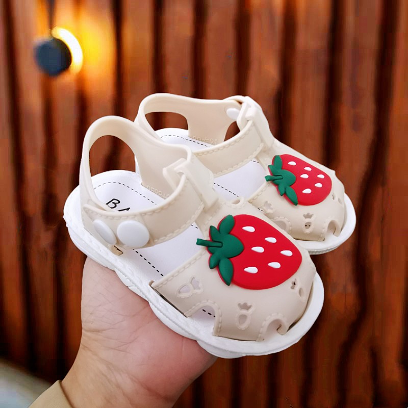 Strawberry sandals for toddlers new arrivals