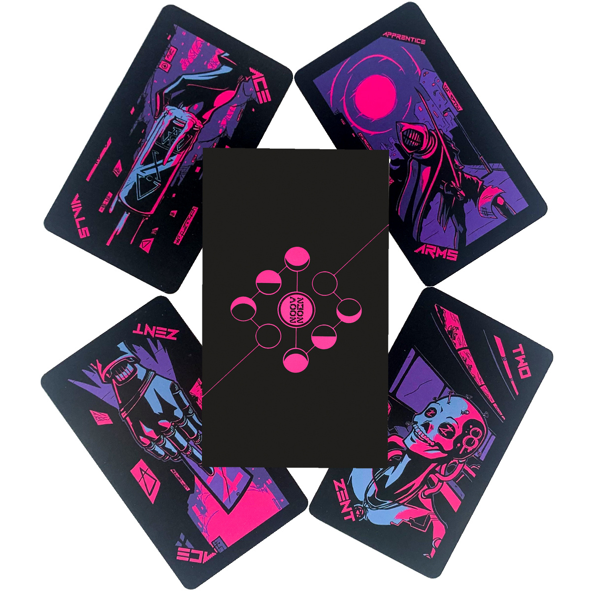 Neon Moon Tarot Deck Tarot Cards Beginners Cards Divination - Temu