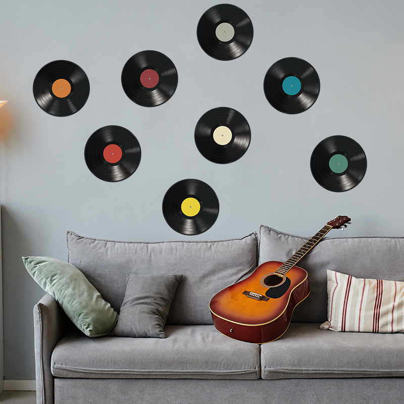 Record Sticker Vinyl Record Bedroom Living Room - Temu