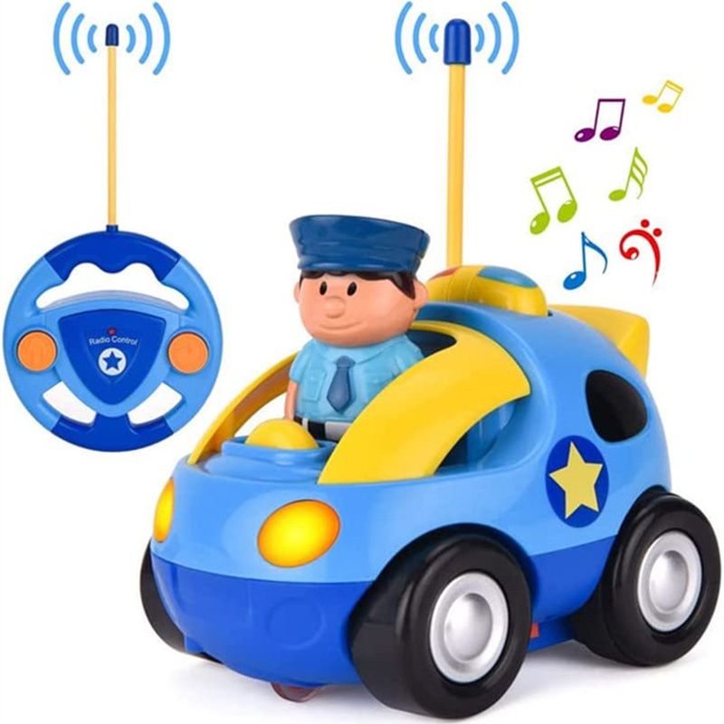 Cartoon Remote Control Police Car And Race Car Radio Control Toys For Kids Toddlers Birthday Gifts For 3 6year Old Boys Girls - Toys & Games - Temu Cartoon Remote Control Police Car And Race Car Radio Control Toys For Kids Toddlers Birthday Gifts For 3 6year Old Boys Girls - Toys & Games - Temu
