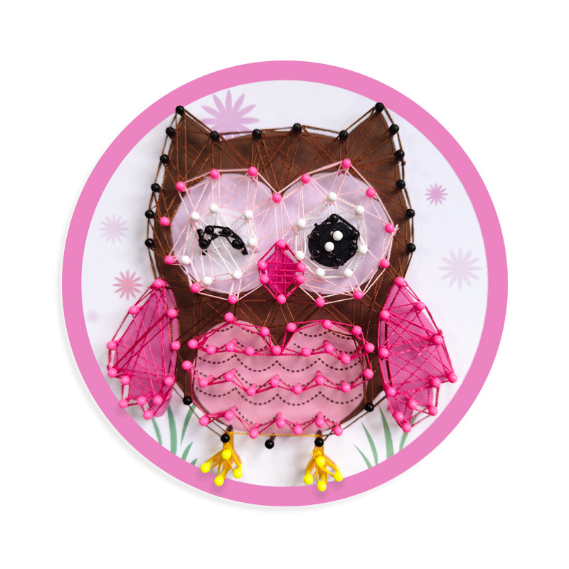 3D String Craft Kit for Kids, DIY Owl Craft Toys with Multi-Colored LED  Light, Arts and Crafts for Girls Ages 8-12 Year Old, Arts & Craft Kits Toys