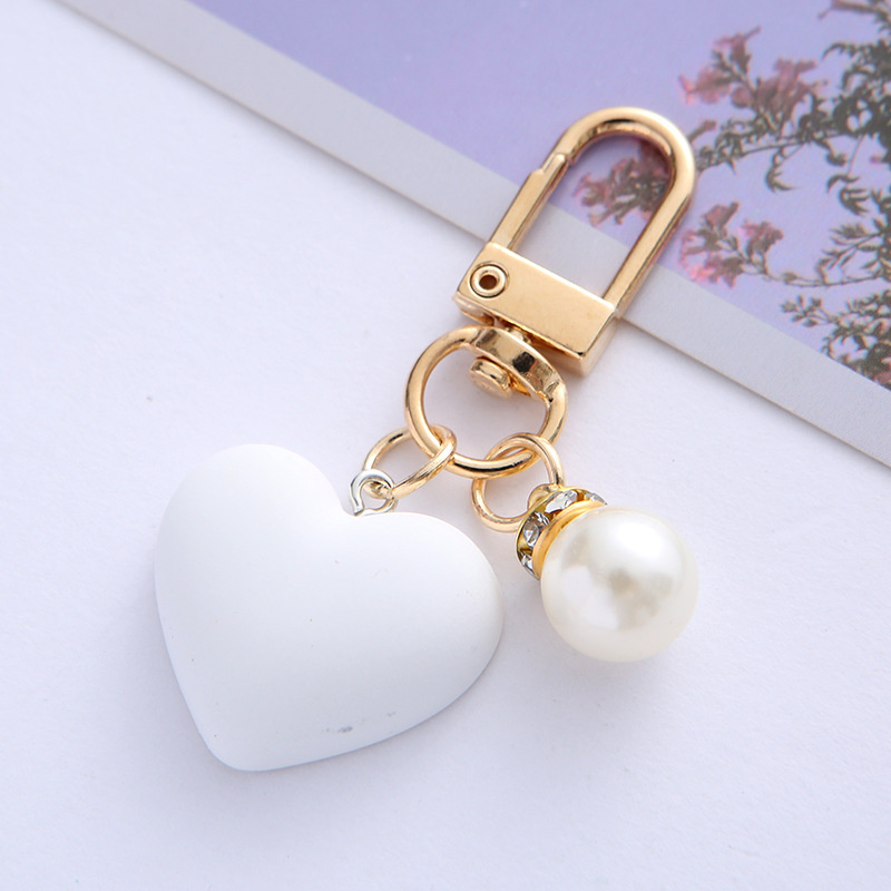 1Pc Bag Pendant, Bag Accessories Faux Pearl Keychain, Cute Faux Pearl  Beaded Bracelet Keychain, Vintage Charm For Women And Girls' Purse Bag  Backpack Car Charm,Ribbon Pearl Pendant,Valentine'S Day Key Chain Charms