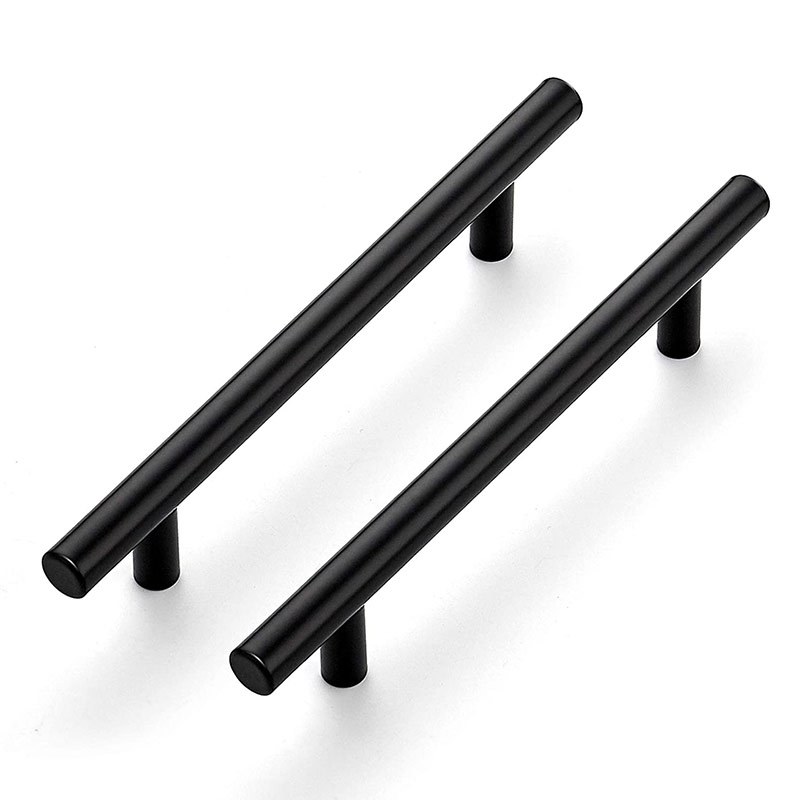 Cabinet Pulls Matte Black Stainless Steel Kitchen Cupboard - Temu