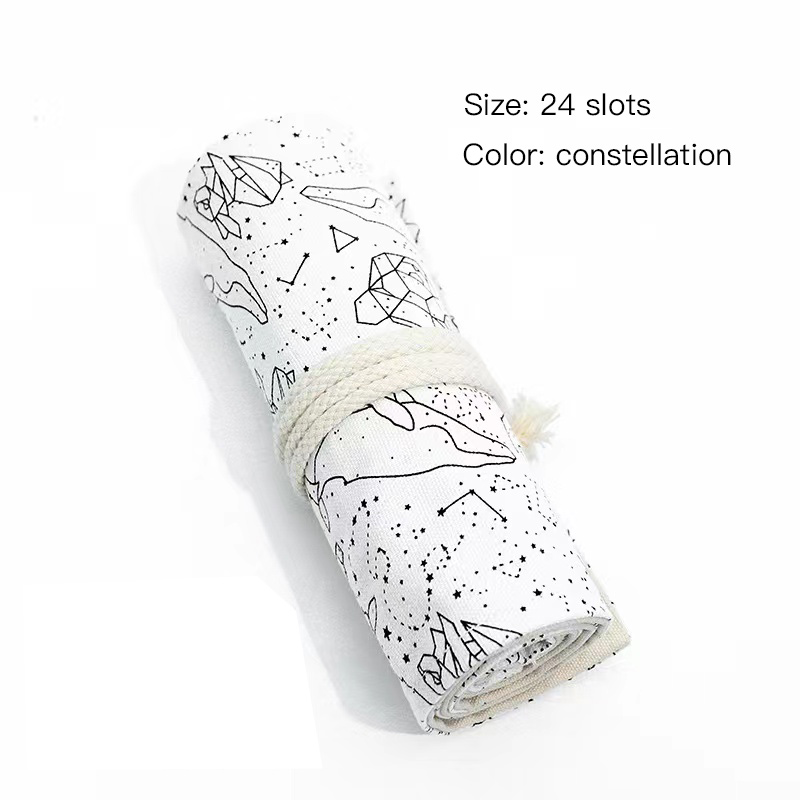 Star Constellations Roll Up Pencil Case