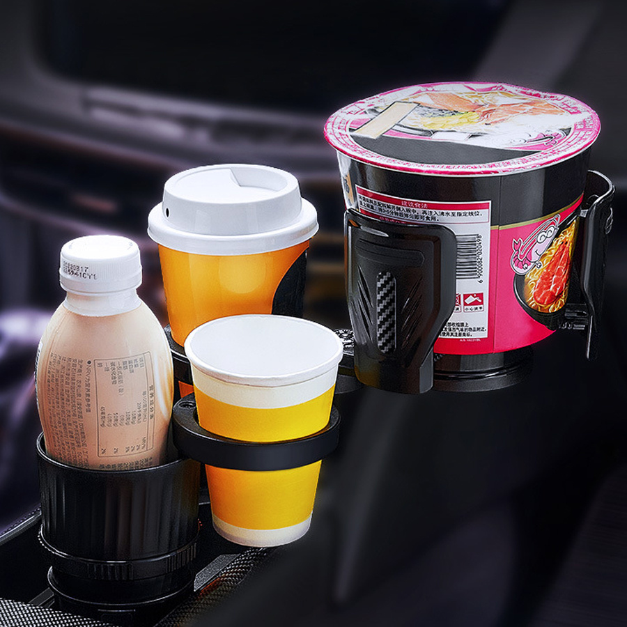 2 in 1 Multifunctional Car Cup Holder Vehicle Mounted Water Cup Drink  Holder NEW