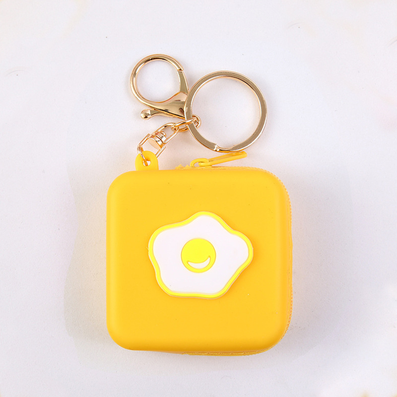 Houchu Bag Key Chains Creative Girls Coin Purse Leather Storage Bag Mini  Bag Headphone Bag Cartoon K…See more Houchu Bag Key Chains Creative Girls