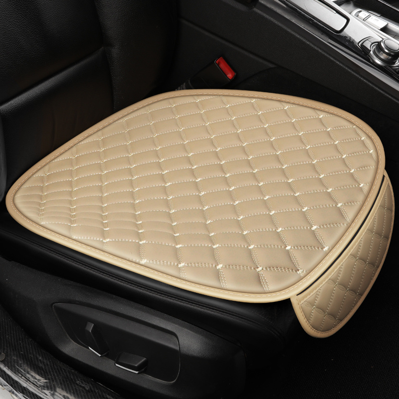 Car Seat Cushion Car Seat Pad With Pu Leather Waterproof Seat