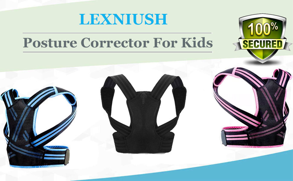 Back Posture Corrector for Kids and Teens, Back Straightener Back Support  Brace Posture Corrector for Kids Teenagers to Improve Slouch Prevent