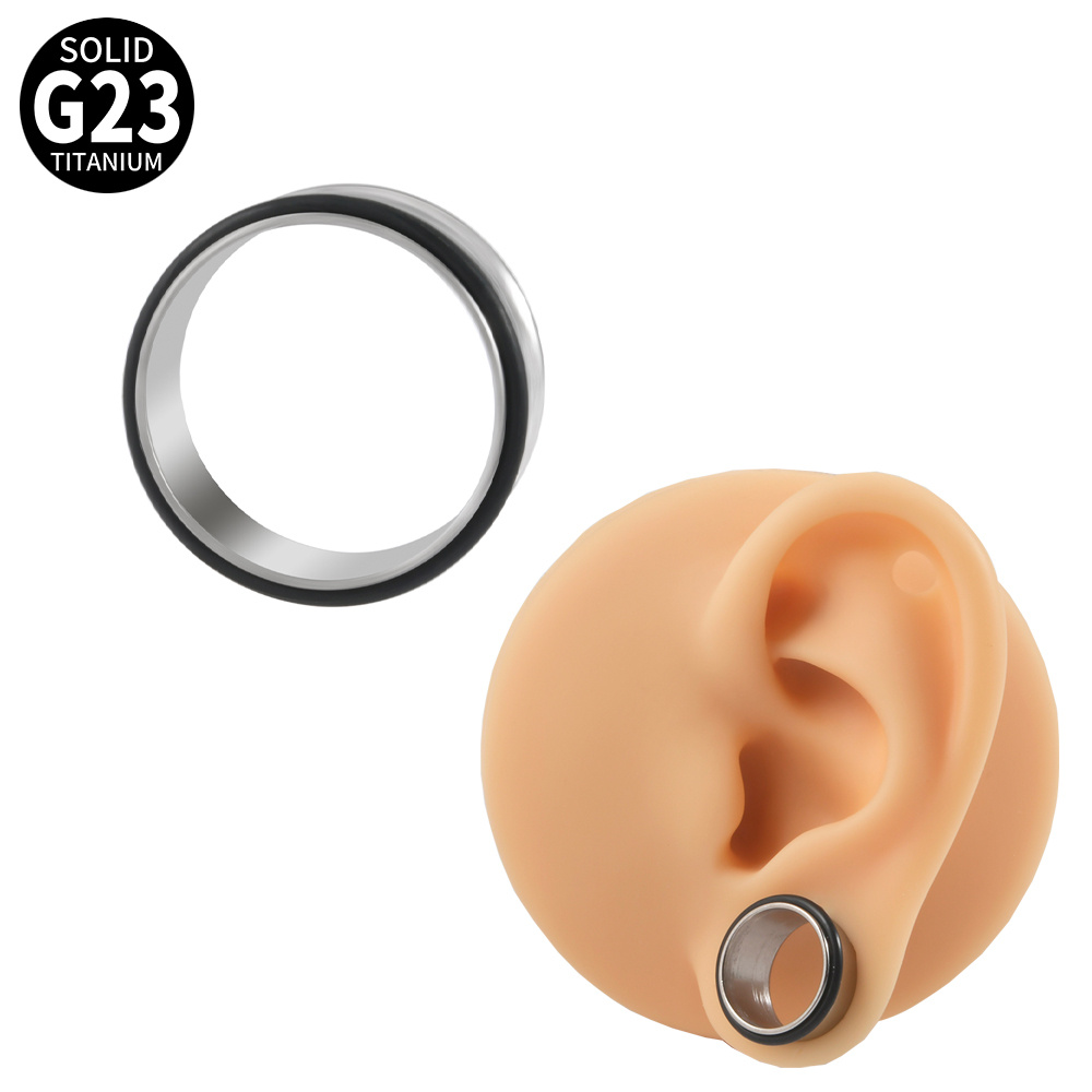 Titanium plugs clearance and tunnels