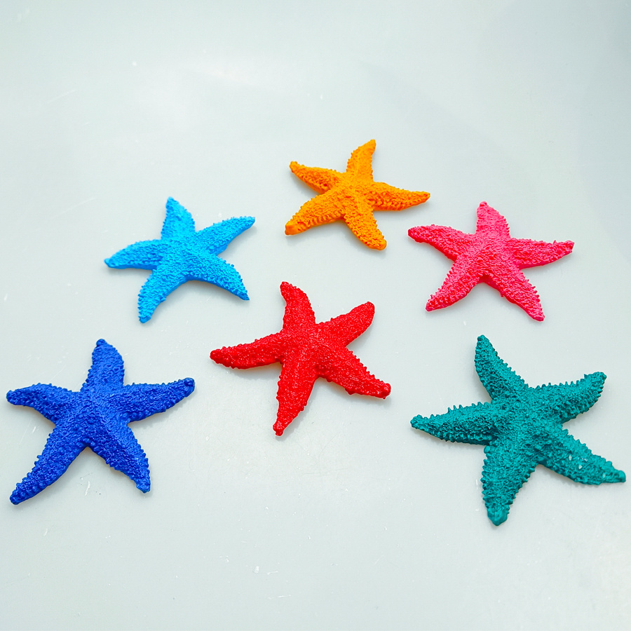 Sugar Starfish, 4 - 6 inch Large Starfish, Sea Star, Starfish Decor, Aquarium Decor, Fish Tank Decor, Starfish for Crafts, Christmas Ornaments, Real S