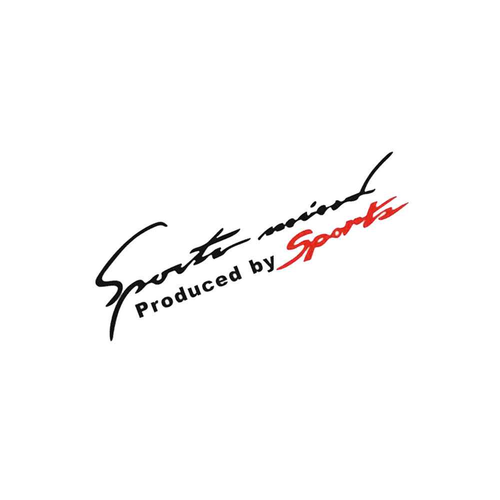 Make With This Unique Sports Mind Reflective Vinyl Decal!