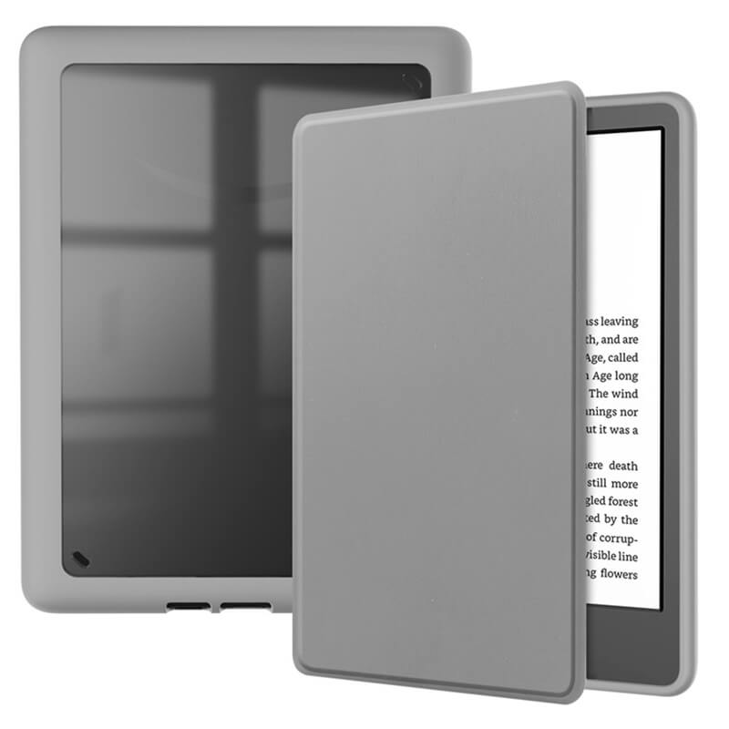 Funda de silicona para  Kindle Paperwhite 5, 2021, 6,8 pulgadas,  KPW5, transparente, suave, TPU, cubierta trasera para tableta
