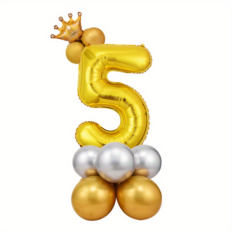 Foil Number Balloons