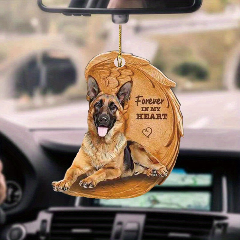 1pc Acrylic Dog Hanging Ornament Car Accessories Interior Decoration  Creative Cute Car Pendant Pendant, Save Clearance Deals