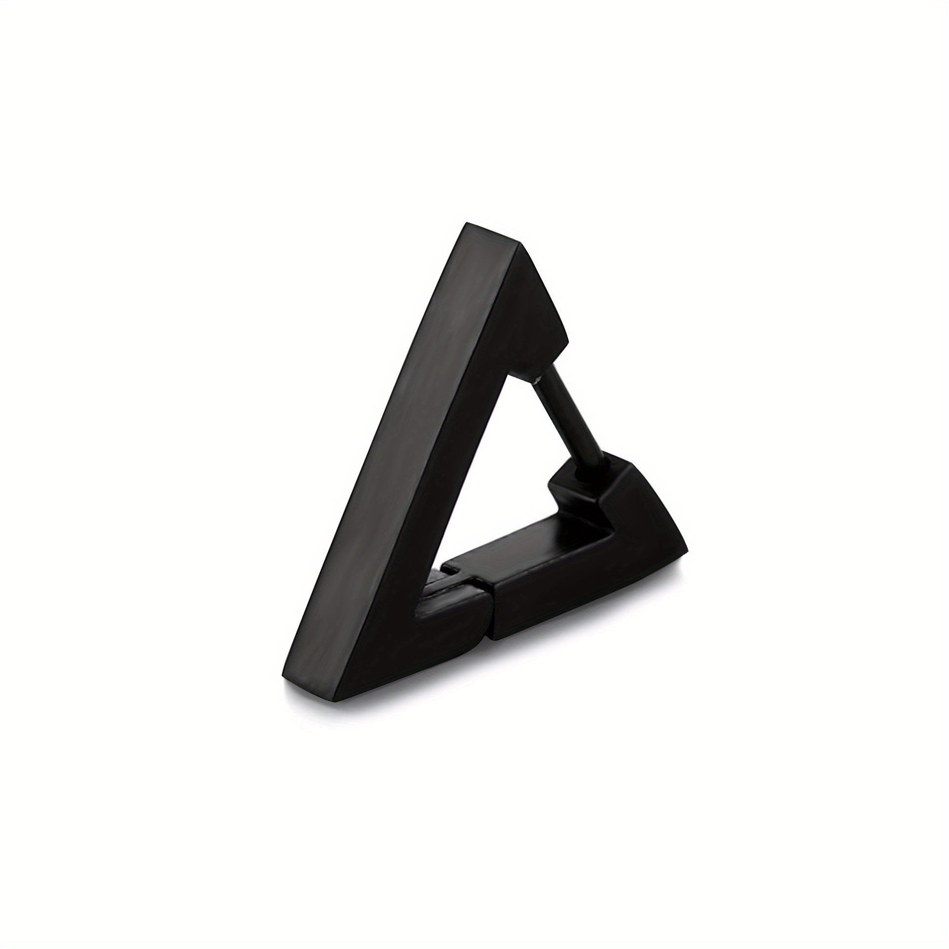 Punk Triangle Titanium Steel Earring