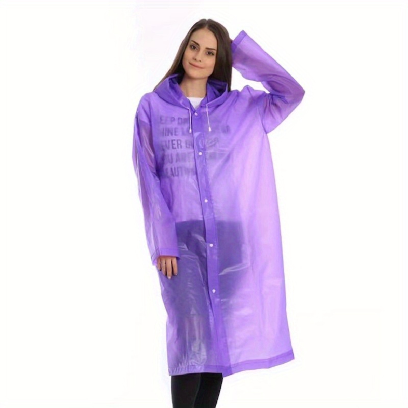 1pc Reusable Raincoat for Outdoor Activities