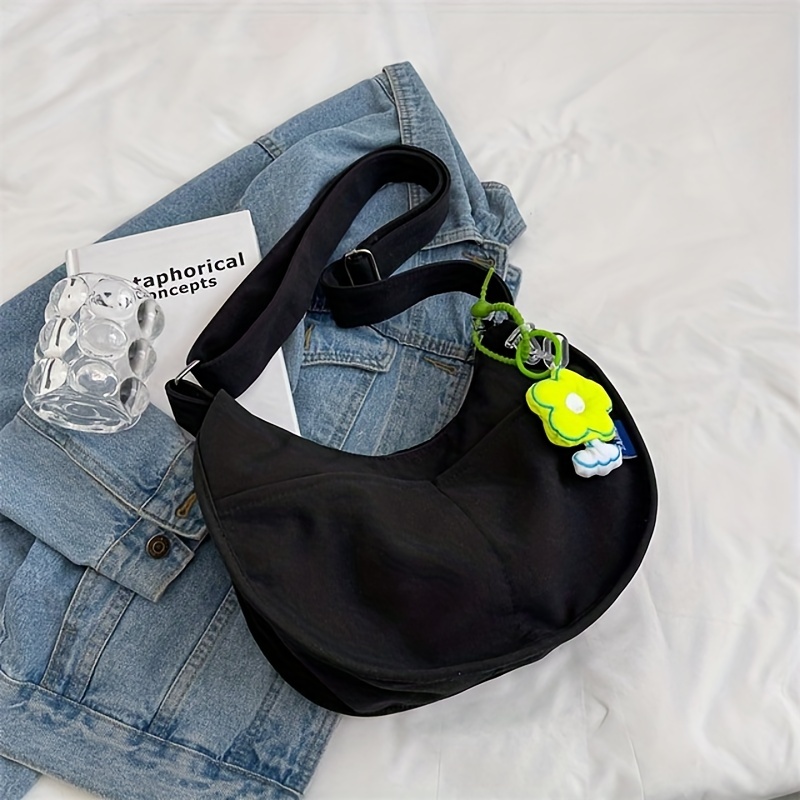 Casual Nylon Crossbody Bag for Women Designer Shoulder Bags Large Capacity  Tote Lady Travel Shopper …See more Casual Nylon Crossbody Bag for Women