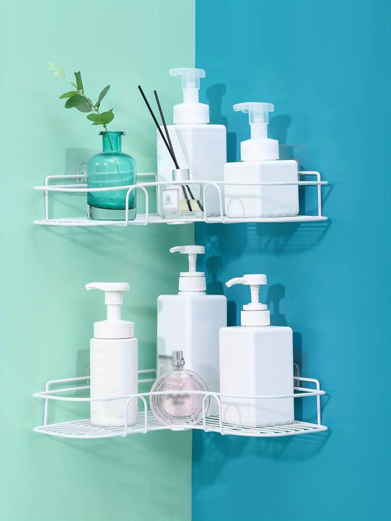 Bathroom Corner Shelf Triangle Bathroom Organizer Storage - Temu