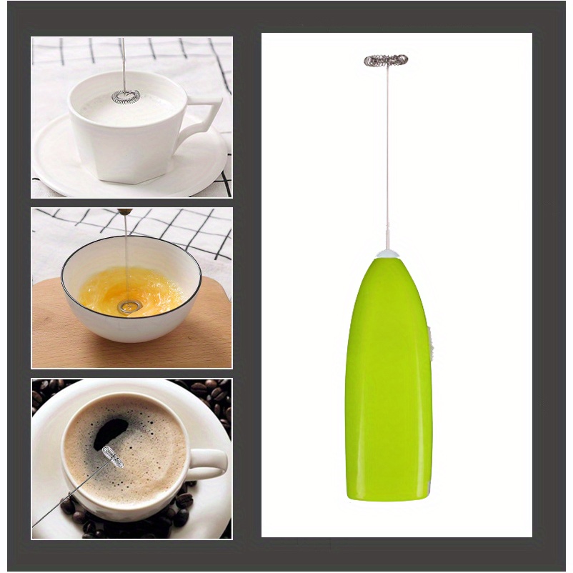 Electric Milk Frother Coffee Frother Foamer Whisk Mixer Egg Beater