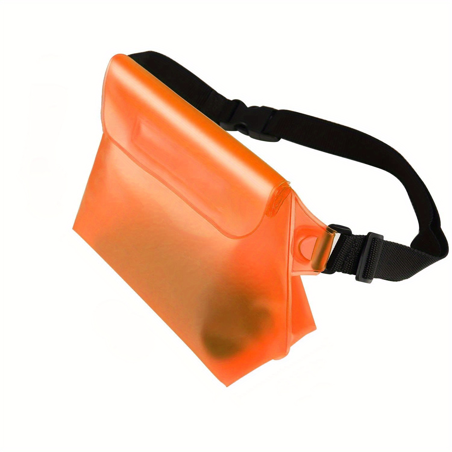 Stay Dry & Comfortable: Waterproof Pouch Bag With Adjustable Waist Strap  For Swimming, Diving, Boating, Fishing & Beach! - Temu