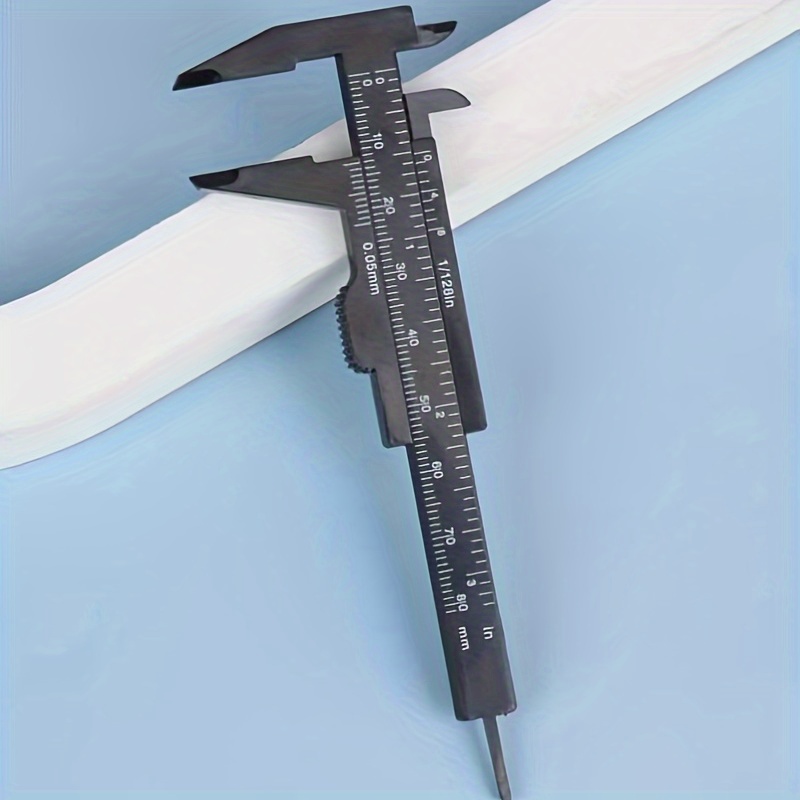 

Portable Double Scale Eyebrow Measuring Vernier Caliper Caliper Ruler Permanent Makeup Measurement Tools