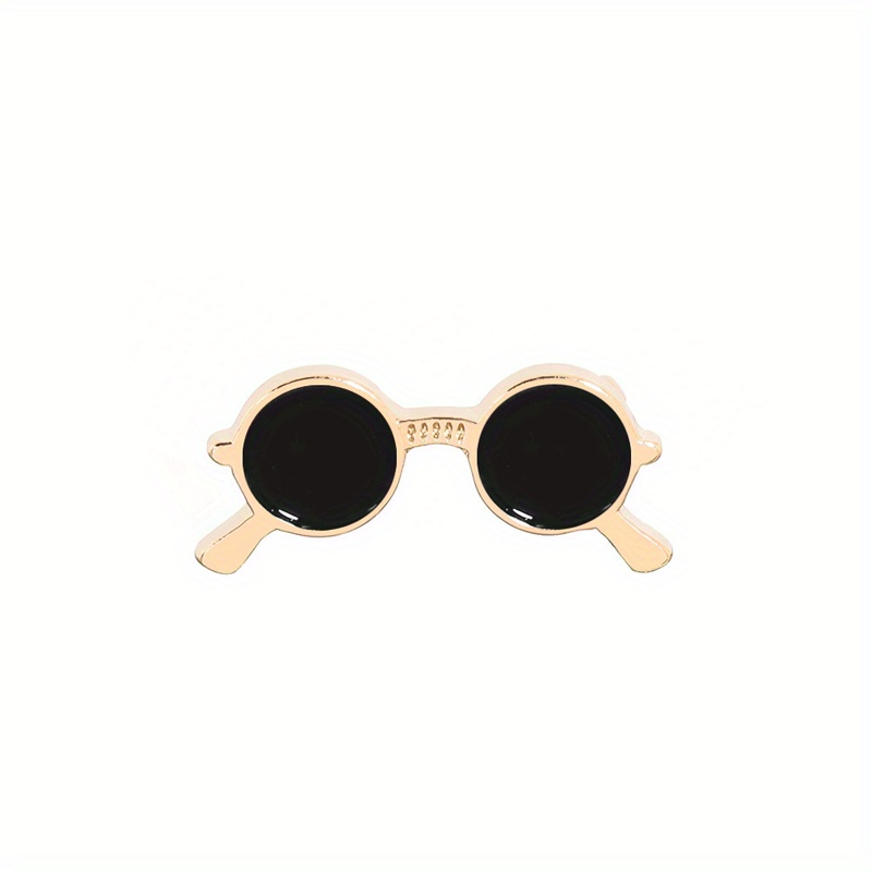 Mini Sunglasses Shape Brooches Pins Corsage Scarf Clips Safety Pin Women Girls Vintage Clothing Decoration,K004-4,$0.99,Temu
